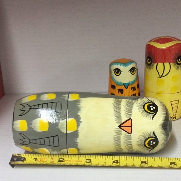 New Owl Nesting Dolls - Picture 3 of 14